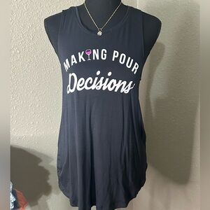 NWOT‎ FIFTH SUN Sleeveless Tank in black